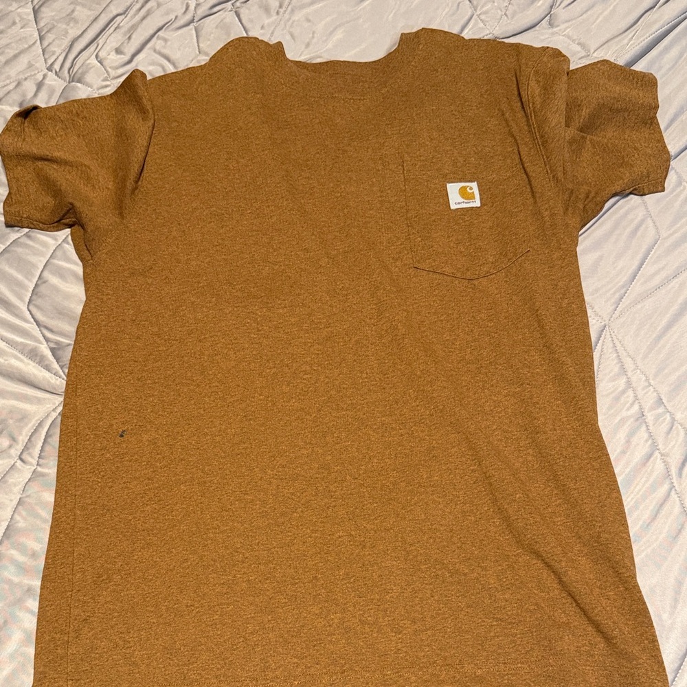 Carhartt Tan Pocket Tee